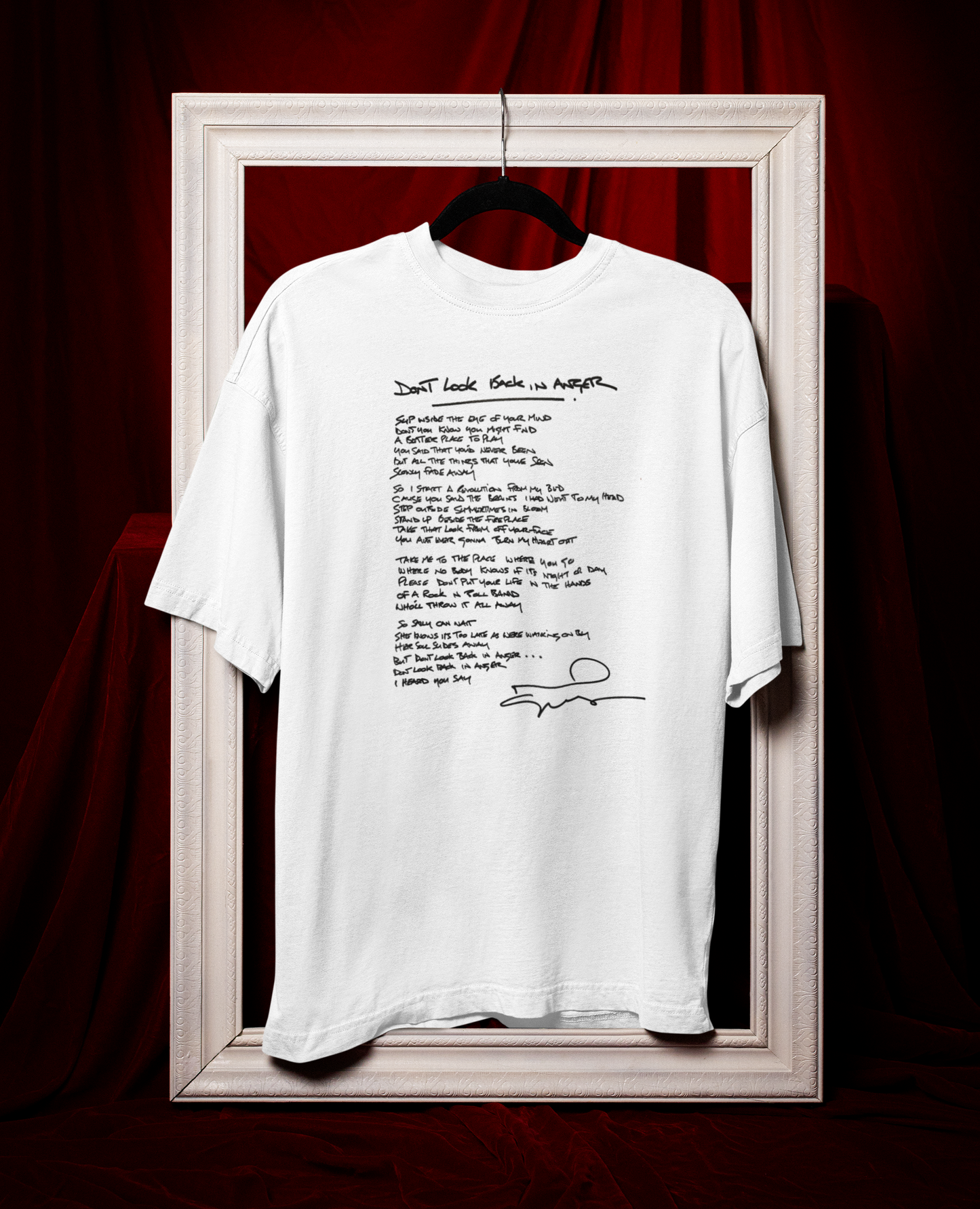 OASIS DON'T LOOK BACK IN ANGER LYRICS, NOEL, LIAM