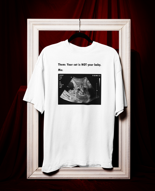 CAT T-SHIRT, Cat Lover, Cat Baby, Funny, Humour, Present, Gift, Birthday, Christmas, Valentines,