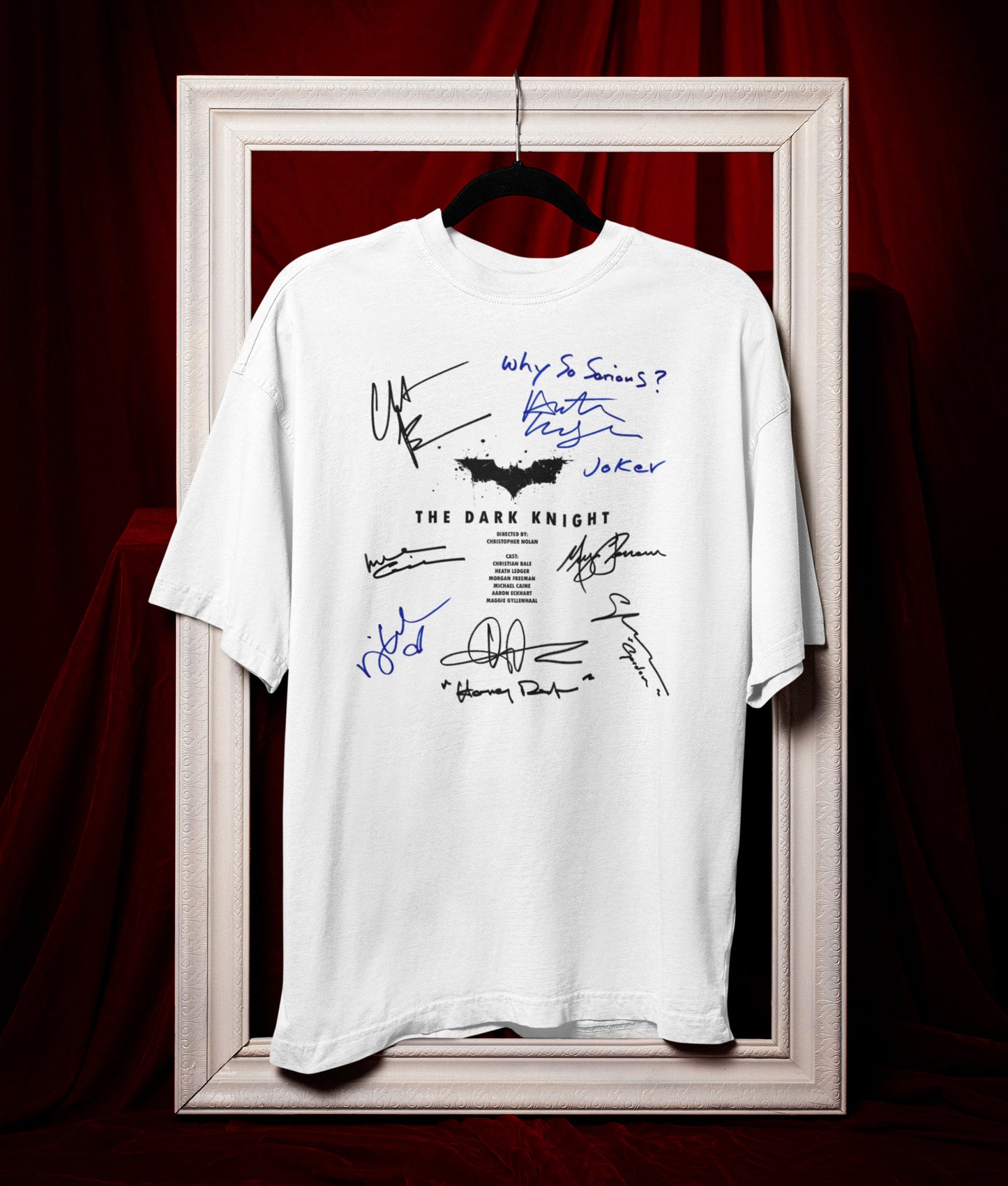 THE DARK KNIGHT, BATMAN, BALE, LEDGER, FREEMAN, CAINE