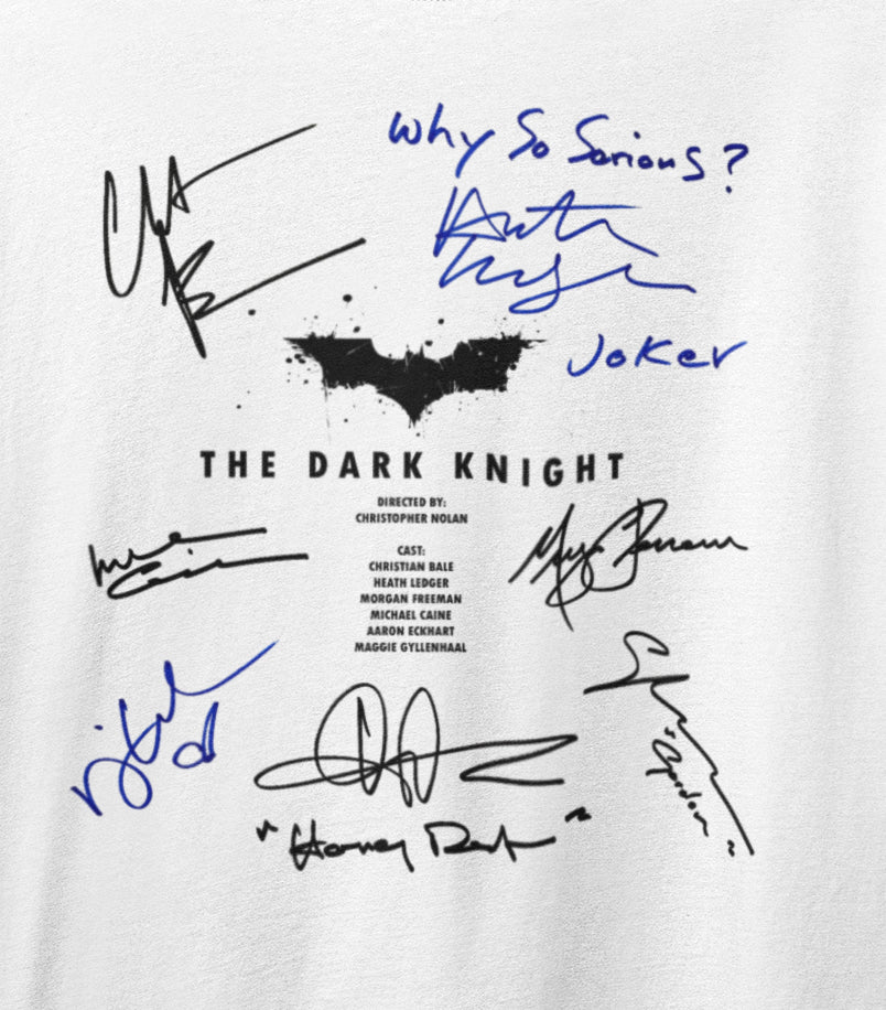 THE DARK KNIGHT, BATMAN, BALE, LEDGER, FREEMAN, CAINE