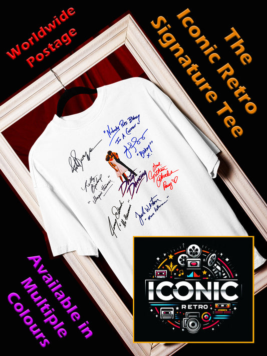 DIRTY, DANCING, Iconic Signature T, Awesome Gift, Personal Memorabilia, T Shirt, Gift, Present, Christmas, Valentines, TV, Film, Cinema, Hollywood.
